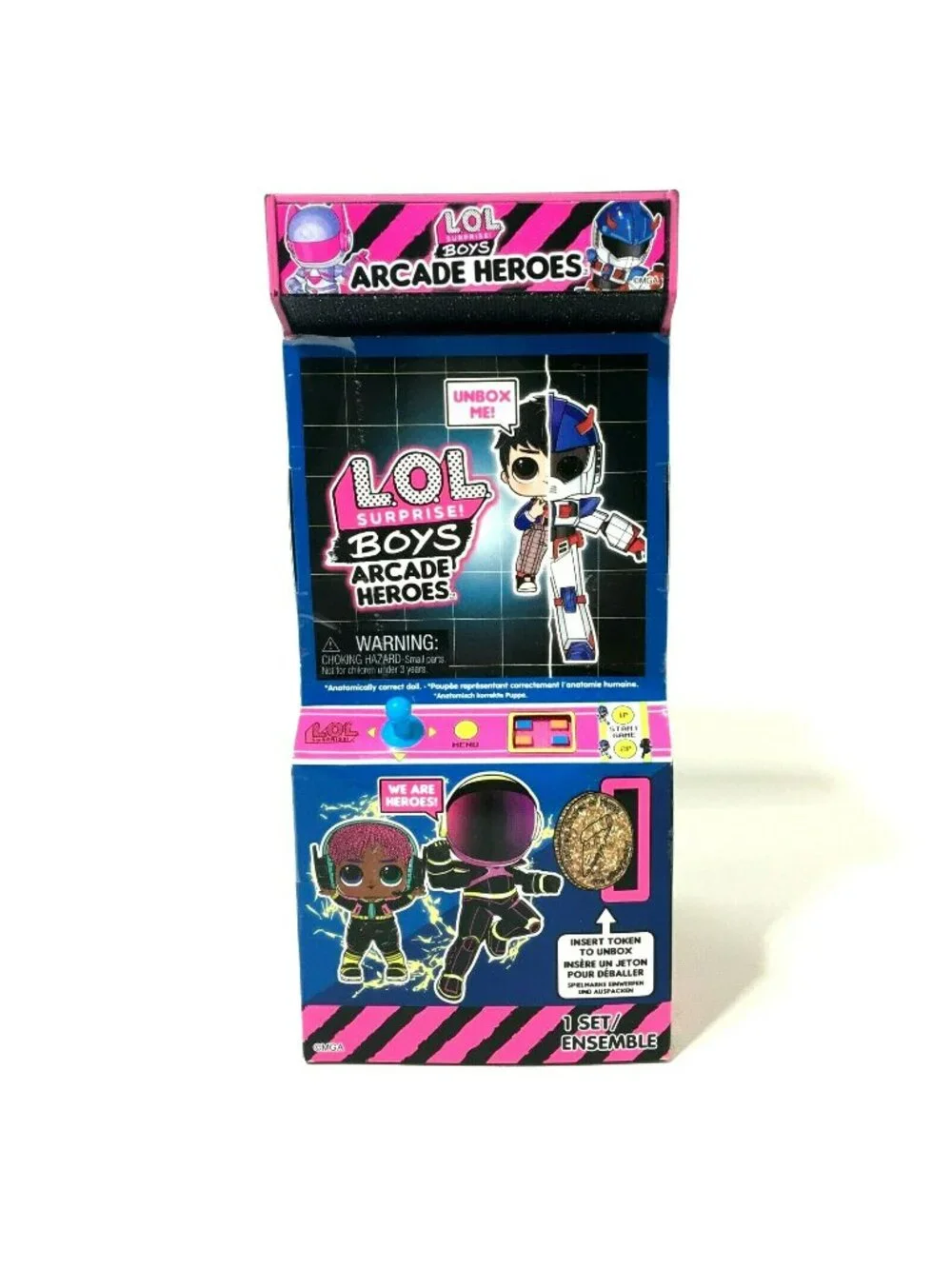 L.O.L Surprise Boys Arcade Heroes Cyber VR Dude 15 Surprises Series 1